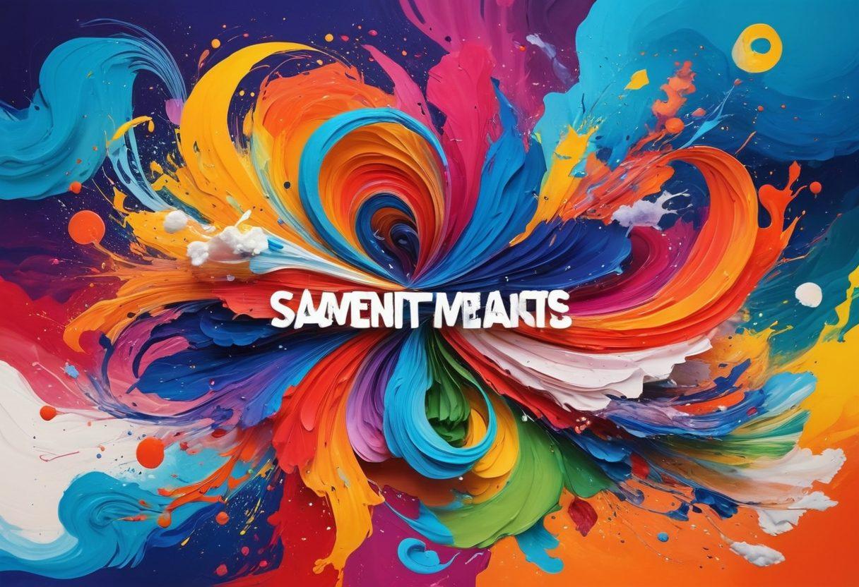 A vibrant and dynamic collage depicting various artists at work, each showcasing their unique storytelling through different mediums like painting, photography, and digital creation. The background should feature abstract swirls of colors symbolizing creativity flowing through the air. Include elements like social media icons and stylized text to represent online presence. The atmosphere should feel inviting and inspiring, encouraging viewers to join the artistic revolution. vibrant colors. 3D.